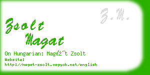 zsolt magat business card